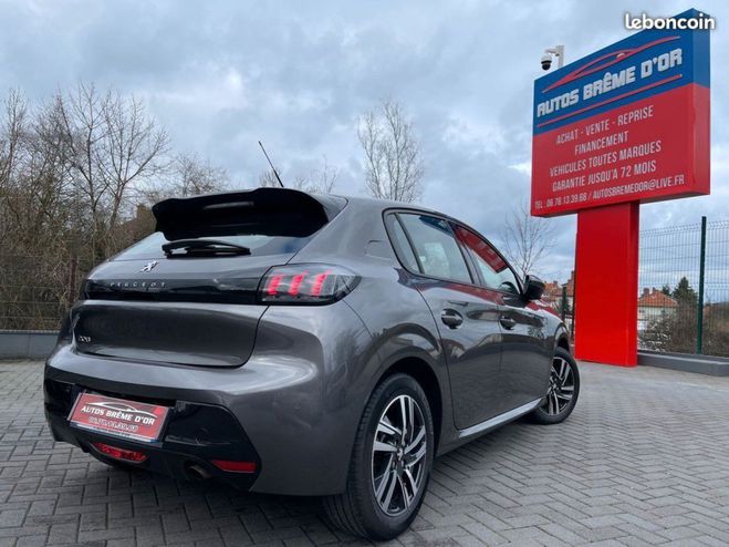 Peugeot 208 179/mois ALLURE 100ch CAMERA Virtual-COC Gris de 2020