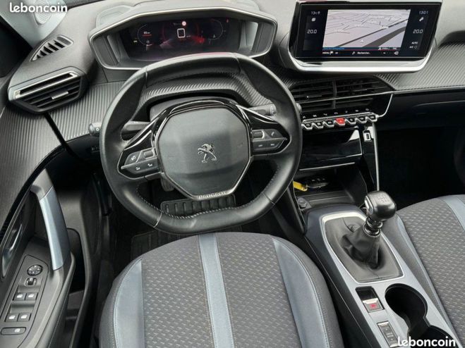 Peugeot 208 179/mois ALLURE 100ch CAMERA Virtual-COC Gris de 2020
