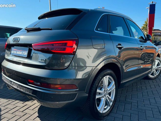 Audi Q3 299/mois 4X4 2.0 TDI 184ch QUATTRO S TRO Gris de 2015