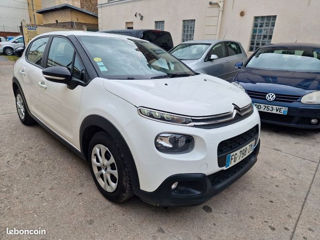 Citroen C3 bluehdi 100ch 5 places s&s feel business Blanc de 2019