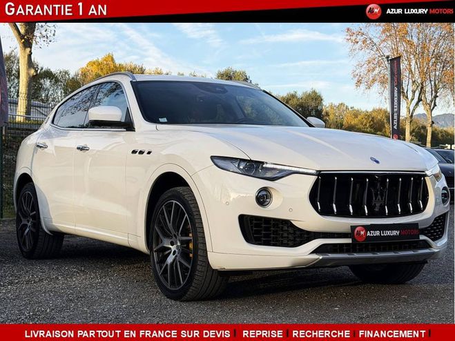 Maserati Levante 3.0 V6 275ch Diesel GranSport BLANC de 2016