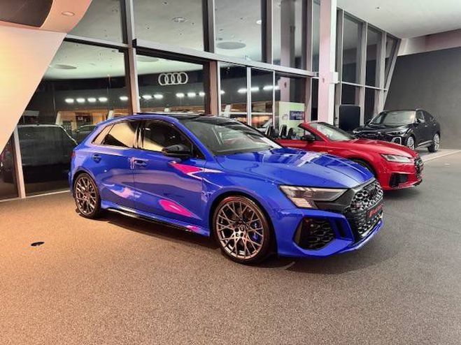 Audi RS3 SPORTBACK 2.5 TFSI 407 S tronic 7 Quattr Bleu de 2022