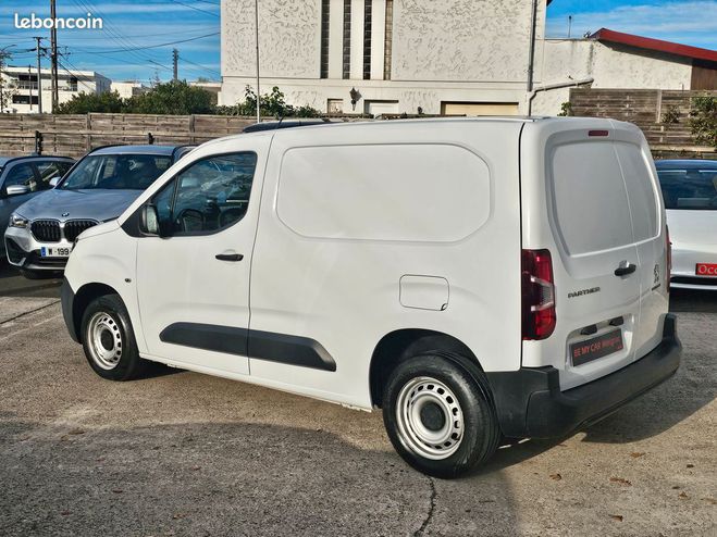Peugeot Partner Superbe hdi 100cv 2021 52mkms tva recupe Blanc de 2021