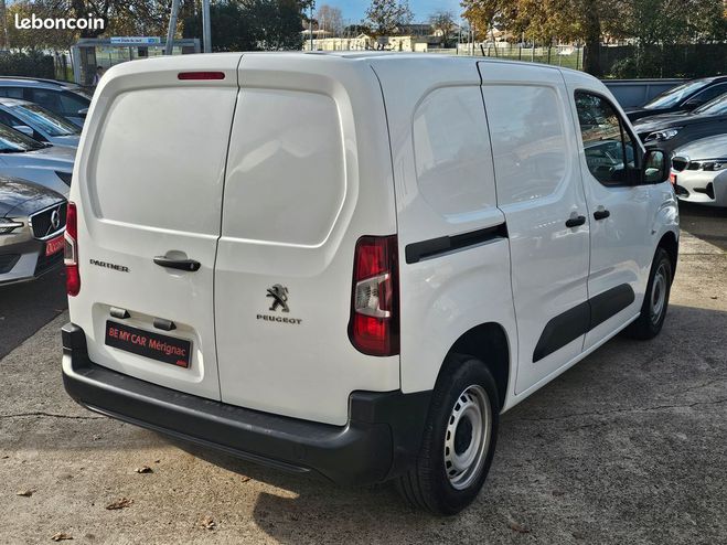 Peugeot Partner Superbe hdi 100cv 2021 52mkms tva recupe Blanc de 2021