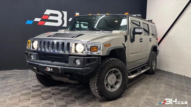 Hummer H2 6.0 320 4WD BVA / SUIVI Complet / Full O Gris de 2007