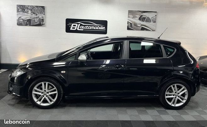 Seat Leon 2.0 TSI 211CH FR Noir de 2009
