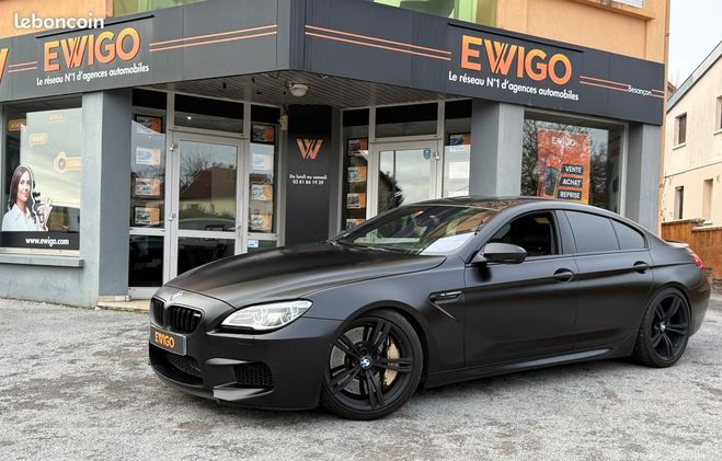 BMW M6 gran-coupe 4.4 560 ch dkg akrapovic Noir de 2015