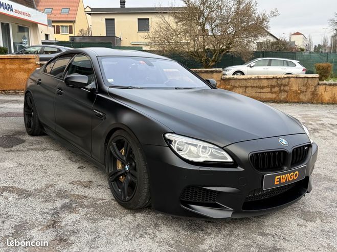 BMW M6 gran-coupe 4.4 560 ch dkg akrapovic Noir de 2015