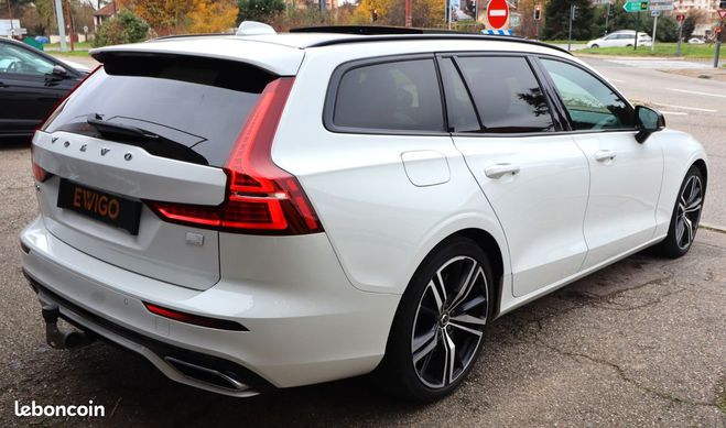 Volvo V60 2.0 t6 340 ch (253   87) recharge phev h Blanc de 2021