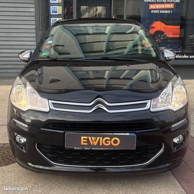 Citroen C3 1.4 hdi 70ch bva bmp5 clim regulateur ra Noir de 2013