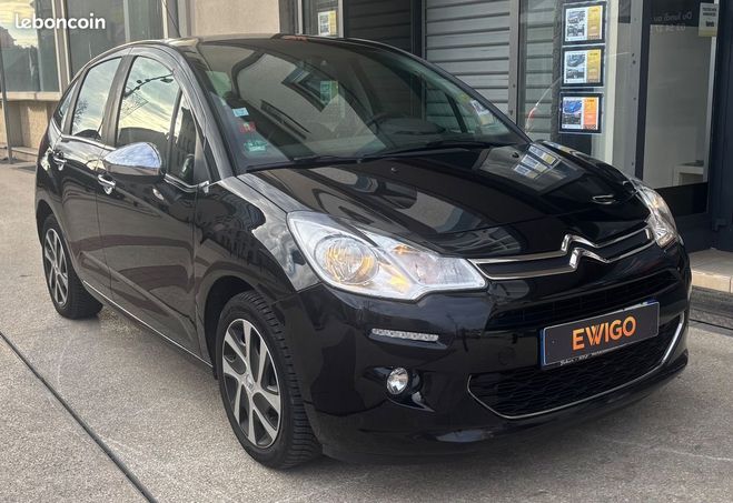 Citroen C3 1.4 hdi 70ch bva bmp5 clim regulateur ra Noir de 2013