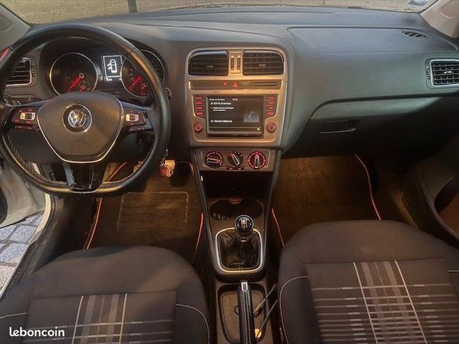 Volkswagen Polo 1.0 60 confortline Blanc de 2016