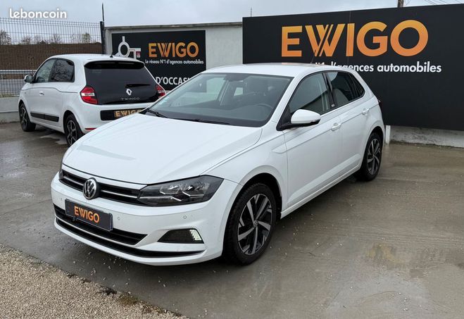 Volkswagen Polo 6 vi 1.0 tsi 95 ch connect 1 ere main    Blanc de 2018