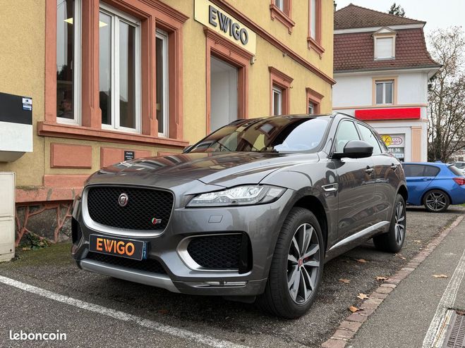 Cliquer pour voir la photo suivante Jaguar F Pace 3.0 d300 300 r-sport awd bva-garantie 6 Gris de 2018