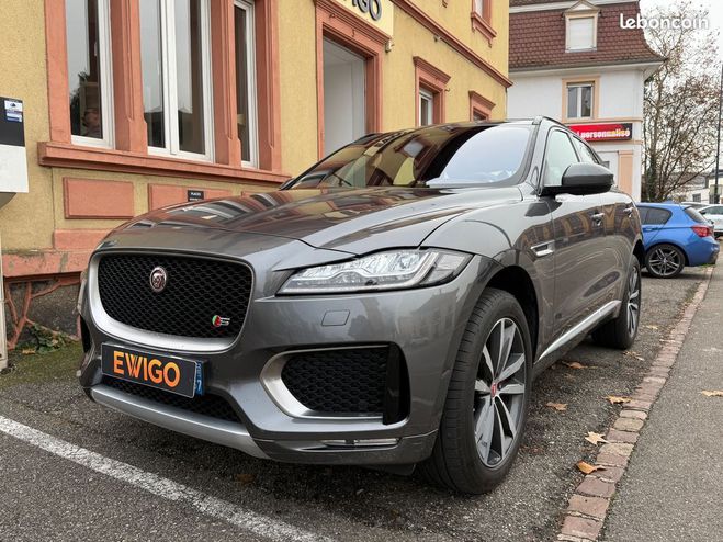 Jaguar F Pace 3.0 d300 300 r-sport awd bva-garantie 6  Gris de 2018