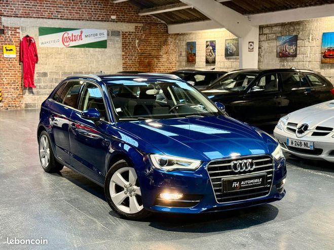 Audi A3 Sportback Ambition 1.4L TFSI 122 ch Blue Bleu de 2014