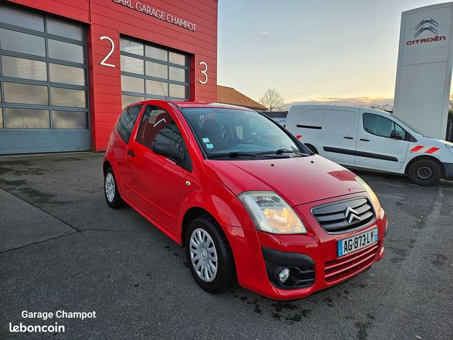 Citroen C2 1.4 HDI 70ch BVM Furio Rouge de 2009