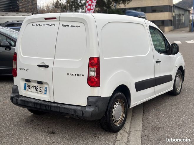 Peugeot Partner 1.6 HDI 75ch Pack Clim 3 Places Blanc de 2010