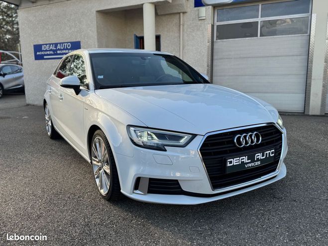 Audi A3 Sportback 2.0 TDI 150ch S line Blanc de 2016