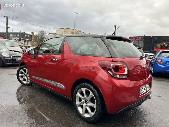 Citroen DS 3 PURETECH 82CH SO CHIC Rouge de 2018