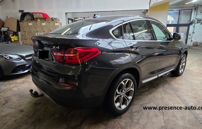 BMW X4 XDRIVE20D F26 190 XLINE BVA GRIS FONCE de 2017
