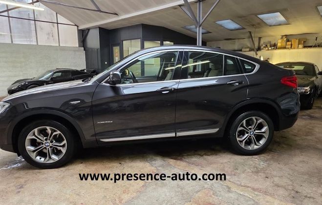 BMW X4 XDRIVE20D F26 190 XLINE BVA GRIS FONCE de 2017