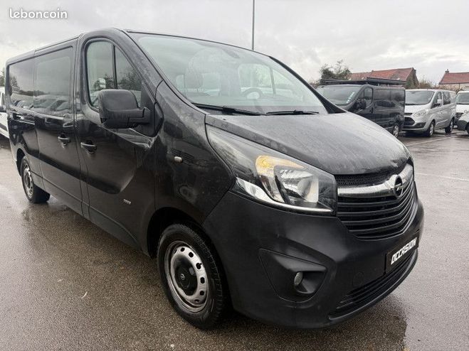 Opel Vivaro FG F2900 L2H1 1.6 CDTI 115 CABINE APPROF Noir de 2016
