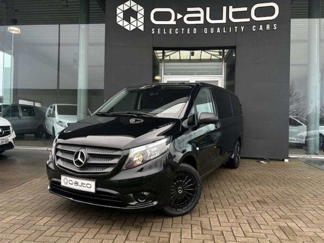 Cliquer pour voir la photo suivante Mercedes Vito 116d Aut. Dubbel Cabine L2 - GPS - Cam - Noir Obsidiaanzwart de