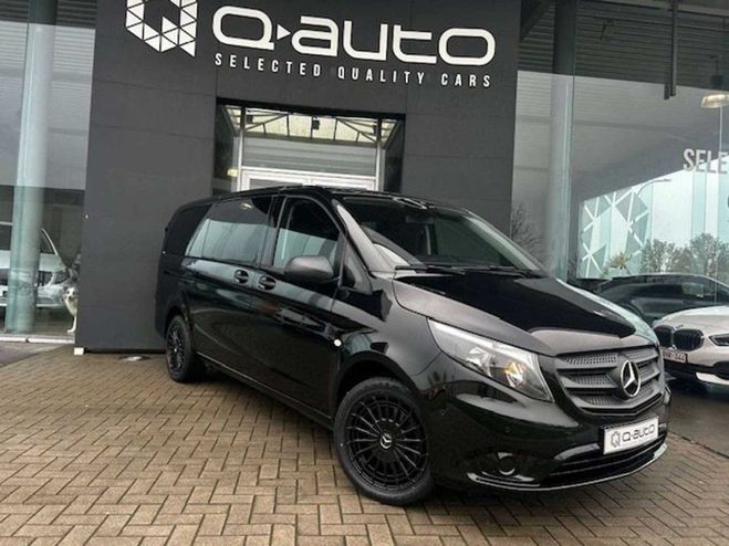 Mercedes Vito 116d Aut. Dubbel Cabine L2 - GPS - Cam - Noir Obsidiaanzwart de 