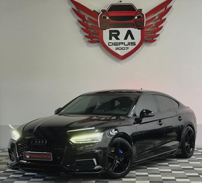 Audi A5 2.0 TDI 190ch S line S tronic 7 Noir Mtallis de 2017