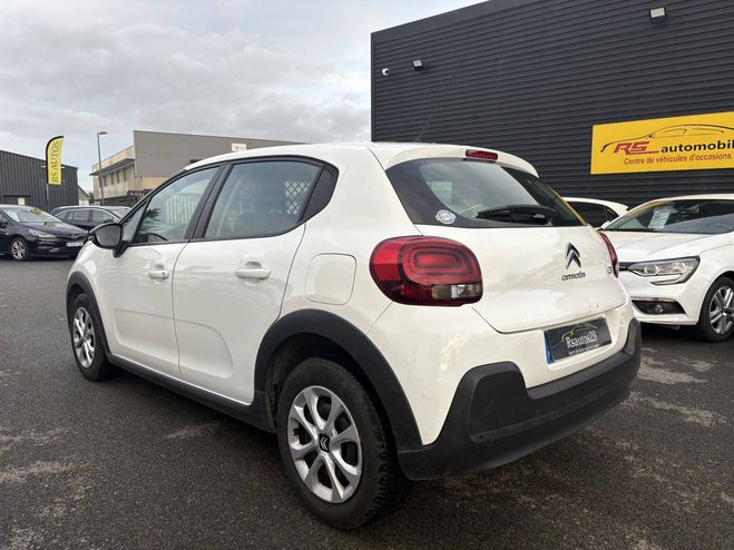 Citroen C3 BlueHDi 100ch Feel S&S E6.d-TEMP BVM BLANC de 2019