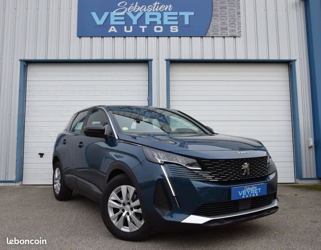 Cliquer pour voir la photo suivante Peugeot 3008 1.5 BlueHDI 130 EAT8 ACTIVE PACK 04.2023 Bleu de 2023