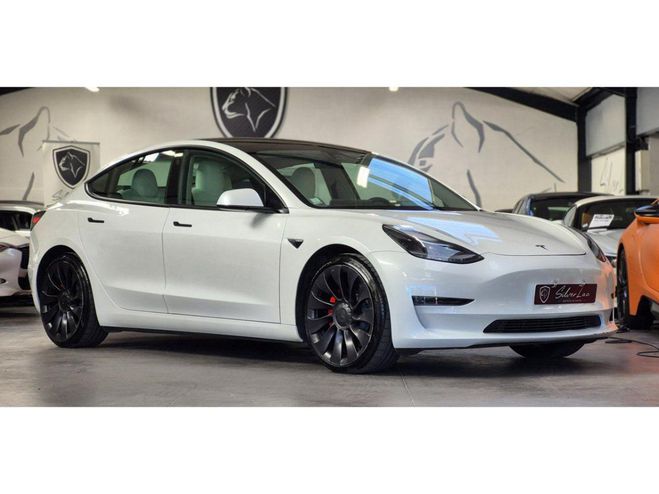 Tesla Model 3 PUP Upgrade AWD MY21 Performance PHASE 1 BLANC de 2021