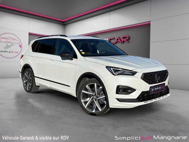 Seat Tarraco 2.0 TDI 200 ch DSG7 4Drive FR 7 PLACES * Blanc de 2021