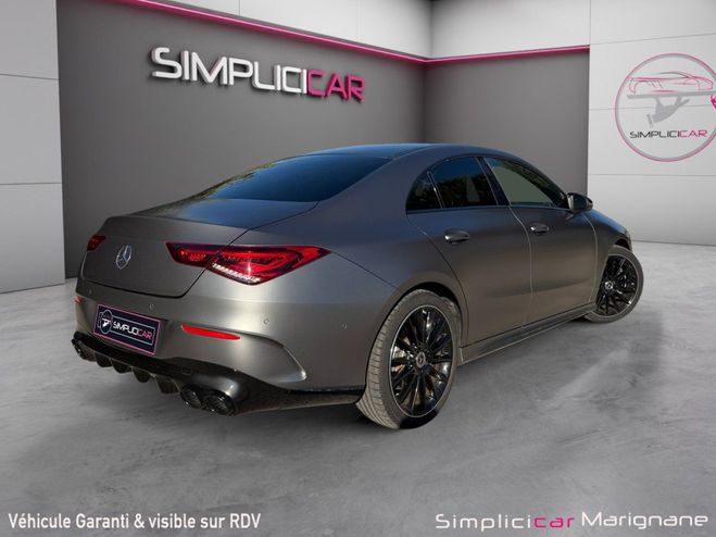 Mercedes Classe CLA COUPE 220 d 8G-DCT AMG Line GARANTIE CON Gris de 2019