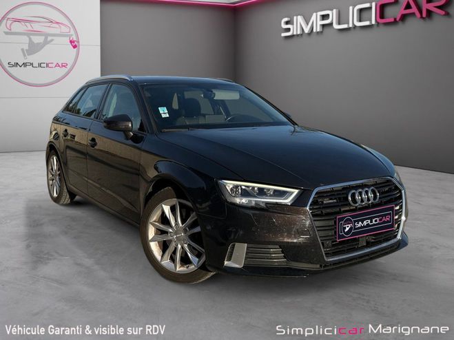 Audi A3 Sportback 2.0 TDI 184 S tronic 6 Quattro Noir de 2017