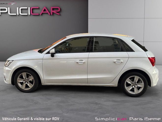 Audi A1 Sportback 1.4 TDI 90 ultra Ambiente S tr Blanc de 2015