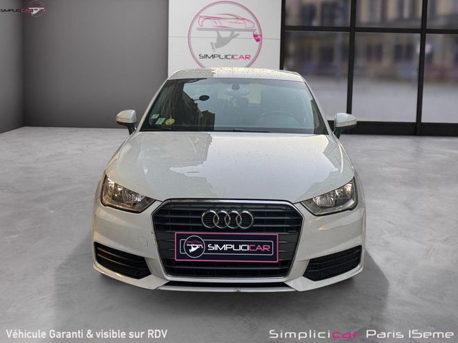 Audi A1 Sportback 1.4 TDI 90 ultra Ambiente S tr Blanc de 2015