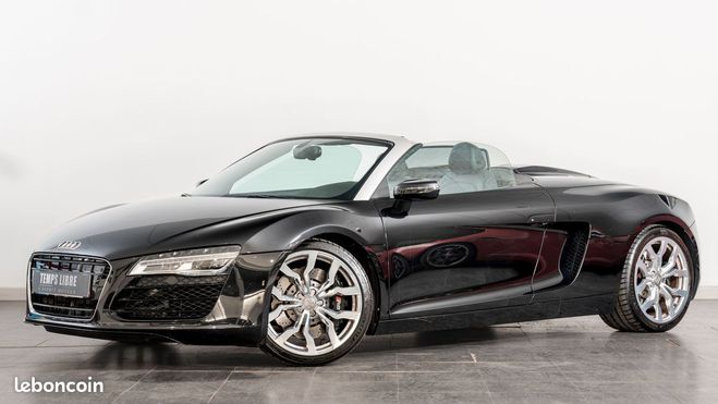 Cliquer pour voir la photo suivante Audi R8 Spyder 4.2 V8 FSI 430ch Noir de 2014