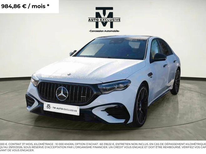 Mercedes Classe E 53 Hybrid AMG Speedshift TCT 9G 4Matic Blanc de 2024