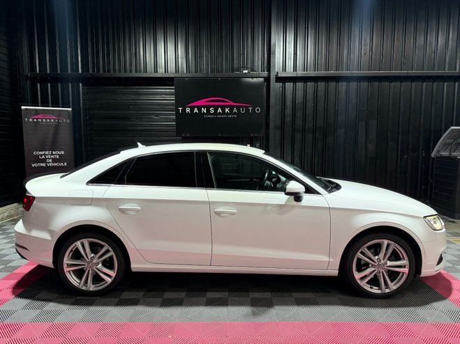 Audi A3 berline 1.6 tdi 110 s tronic 7 sport BLANC de 2016