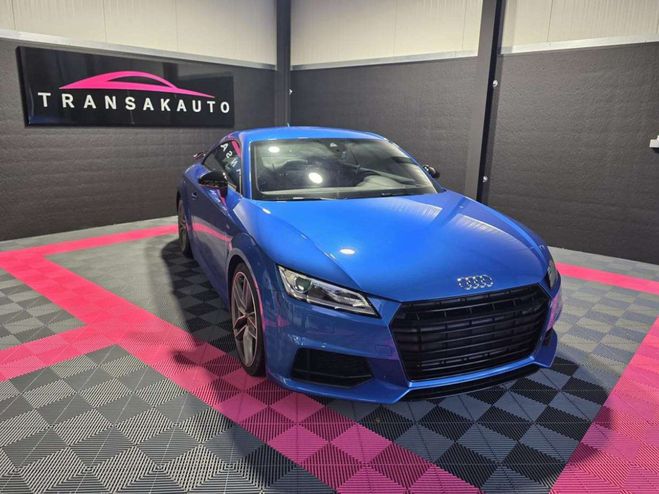 Cliquer pour voir la photo suivante Audi TT Coupé 2.0 TFSI S line Garantie 12 mois i Bleu Métallisé de