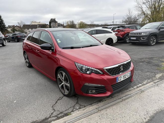 Peugeot 308 SW 2.0 BlueHDi- 180 - BV EAT8 SUIVI COMP ROUGE FONCE de 2018