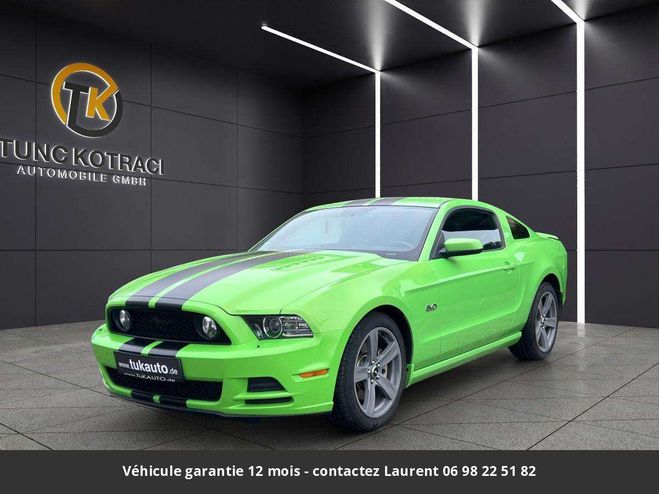 Cliquer pour voir la photo suivante Ford Mustang gt premium tout compris hors homologatio Vert de 2013