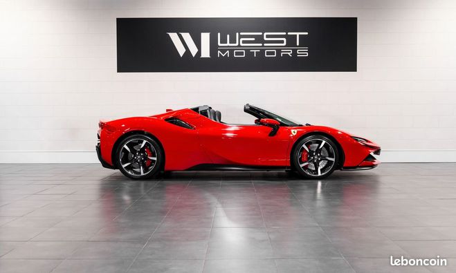 Ferrari SF90 Stradale Spider 1MAIN FRANAISE ? Carbone Lift C Rouge de 2022