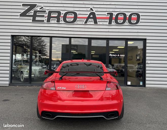 Audi TT RS 2.5 TFSI 340ch EXCLUSIVE UNIQUE Rouge de 2009
