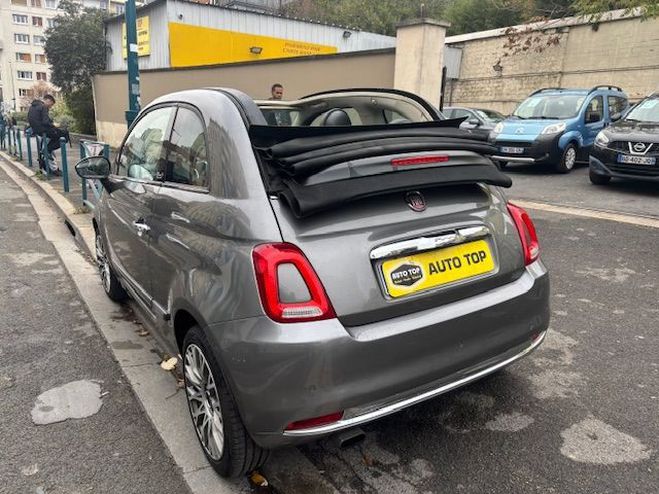 Fiat 500 0.9 8V TWINAIR 85CH S&S LOUNGE GRIS F de 2017