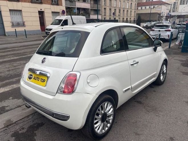 Fiat 500 1.2 8V 69CH LOUNGE BLANC de 2015