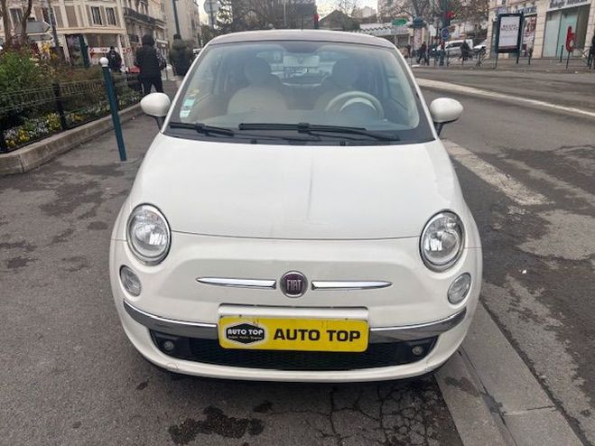 Fiat 500 1.2 8V 69CH LOUNGE BLANC de 2015