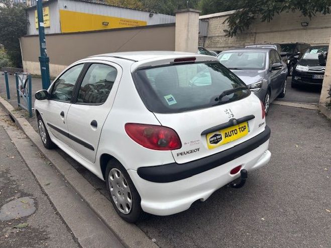Peugeot 206 1.4 HDI TRENDY 5P BLANC de 2007